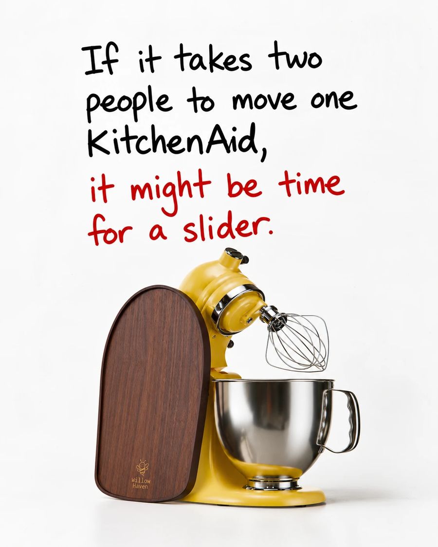 A hand-written problem, the answer in red: “it might be time for a slider.”